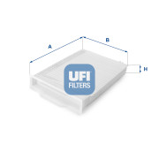 53.107.00 Filter vnútorného priestoru UFI