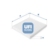 53.112.00 Filter vnútorného priestoru UFI