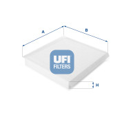53.118.00 Filter vnútorného priestoru UFI