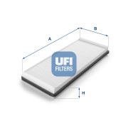53.155.00 Filter vnútorného priestoru UFI