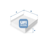 53.157.00 Filter vnútorného priestoru UFI