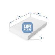 53.161.00 Filter vnútorného priestoru UFI
