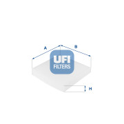 53.210.00 Filter vnútorného priestoru UFI