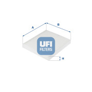 53.243.00 Filter vnútorného priestoru UFI