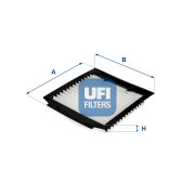 53.316.00 Filter vnútorného priestoru UFI