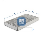 54.107.00 Filter vnútorného priestoru UFI