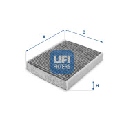 54.115.00 Filter vnútorného priestoru UFI