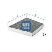 54.133.00 Filter vnútorného priestoru UFI