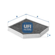 54.168.00 Filter vnútorného priestoru UFI