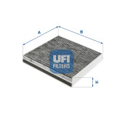 54.282.00 Filter vnútorného priestoru UFI