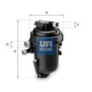 55.084.00 Palivový filter UFI