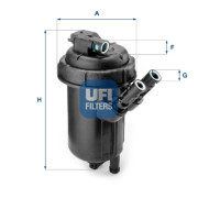 55.114.00 Palivový filter UFI