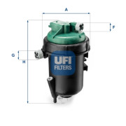 55.145.00 Palivový filter UFI