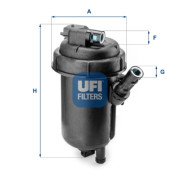 55.152.00 Palivový filter UFI