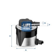 55.170.00 Palivový filter UFI