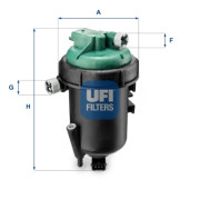 55.175.00 Palivový filter UFI