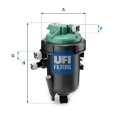 55.178.00 Palivový filter UFI