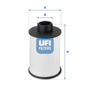 60.H2O.00 Palivový filter UFI