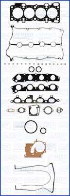 50163500 Kompletná sada tesnení motora MULTILAYER STEEL AJUSA