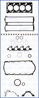 50172400 Kompletná sada tesnení motora MULTILAYER STEEL AJUSA