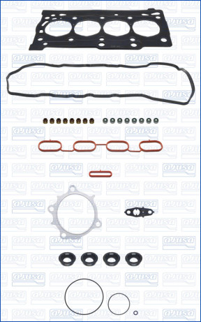 52529400 Sada tesnení, Hlava valcov MULTILAYER STEEL AJUSA