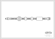 19018612 Brzdová hadica CORTECO