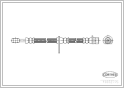 19032775 Brzdová hadica CORTECO