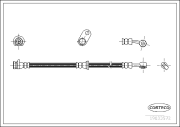 19033572 Brzdová hadica CORTECO