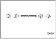 19035098 Brzdová hadica CORTECO