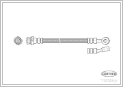 19036152 Brzdová hadica CORTECO