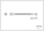 19036192 Brzdová hadica CORTECO