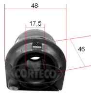 49371888 Ulożenie priečneho stabilizátora CORTECO