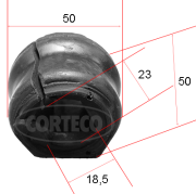 49371890 Ulożenie priečneho stabilizátora CORTECO