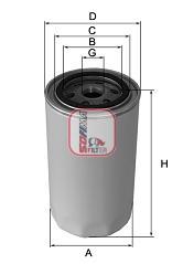 S 9006 AR Filter chladiva SOFIMA