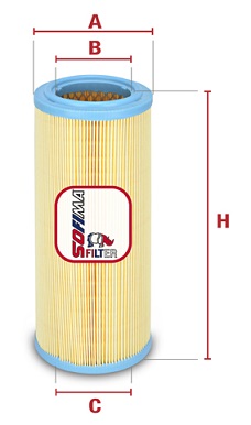 S 7367 A Vzduchový filter SOFIMA