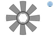 14-34 232 0012 Koleso ventilátora chladenia motora MEYLE-ORIGINAL: True to OE. MEYLE