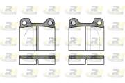 2003.00 Sada brzdových platničiek kotúčovej brzdy ROADHOUSE