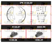 SPK 3135.00 Sada bŕzd, Bubnová brzda Super Precision Kit ROADHOUSE