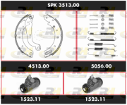 SPK 3513.00 Sada bŕzd, Bubnová brzda Super Precision Kit ROADHOUSE