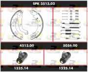 SPK 3513.02 Sada bŕzd, Bubnová brzda Super Precision Kit ROADHOUSE