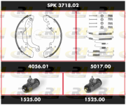 SPK 3718.02 Sada bŕzd, Bubnová brzda Super Precision Kit ROADHOUSE