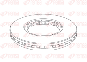 NCA1143.20 Brzdový kotúč Heavy Duty Brake Disc REMSA