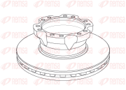 NCA1154.20 Brzdový kotúč Heavy Duty Brake Disc REMSA