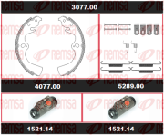 3077.00 Sada bŕzd, Bubnová brzda Precision Kit REMSA