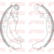 4065.00 Brzdové čeľuste REMSA