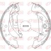 4089.01 Brzdové čeľuste REMSA