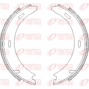 4094.02 Sada brzd. čeľustí parkov. brzdy REMSA