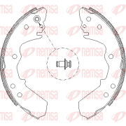 4308.00 Brzdové čeľuste REMSA