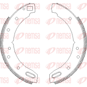 4604.00 Sada brzd. čeľustí parkov. brzdy REMSA