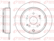 61174.00 Brzdový kotúč REMSA